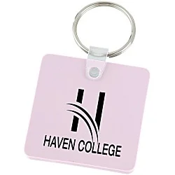 Square Soft Keychain - Opaque