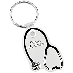 Stethoscope Soft Keychain - Opaque