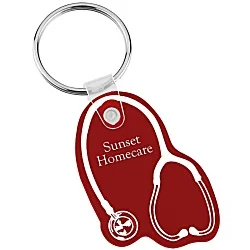 Stethoscope Soft Keychain - Opaque