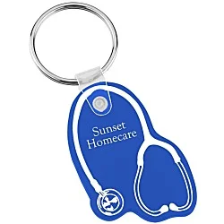 Stethoscope Soft Keychain - Opaque