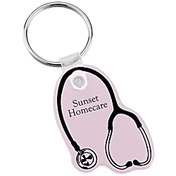 Stethoscope Soft Keychain - Opaque