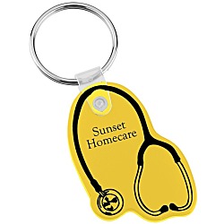Stethoscope Soft Keychain - Opaque
