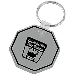 Stop Sign Soft Keychain - Opaque