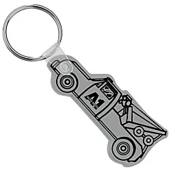 Tow Truck Soft Keychain - Opaque