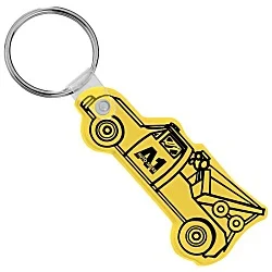 Tow Truck Soft Keychain - Opaque