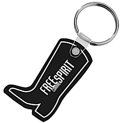 Western Boot Soft Keychain - Opaque