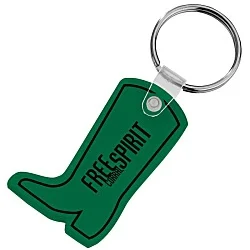 Western Boot Soft Keychain - Opaque