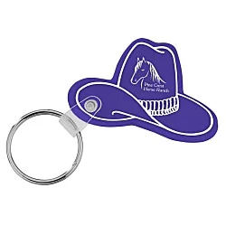 Western Hat Soft Keychain - Opaque