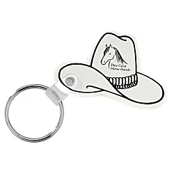 Western Hat Soft Keychain - Opaque