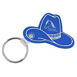 Western Hat Soft Keychain - Opaque
