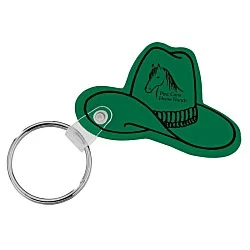 Western Hat Soft Keychain - Opaque