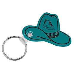 Western Hat Soft Keychain - Opaque