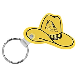 Western Hat Soft Keychain - Opaque