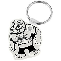 Bulldog Soft Keychain - Opaque