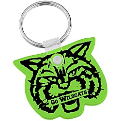 Wildcat Soft Keychain - Translucent