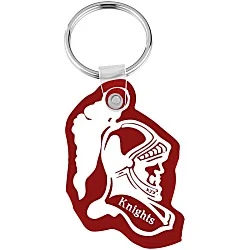 Knight Head Soft Keychain - Opaque