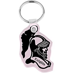 Knight Head Soft Keychain - Opaque