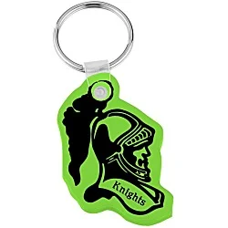 Knight Head Soft Keychain - Translucent