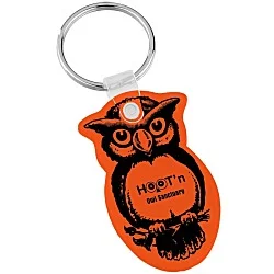 Owl Soft Keychain - Translucent