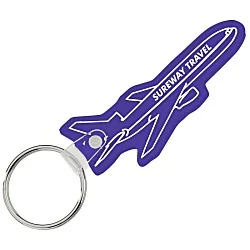 Airplane Soft Keychain - Opaque