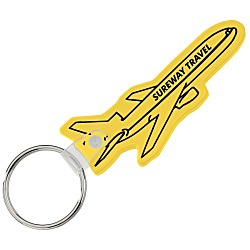Airplane Soft Keychain - Opaque