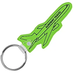 Airplane Soft Keychain - Translucent