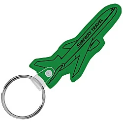 Airplane Soft Keychain - Translucent
