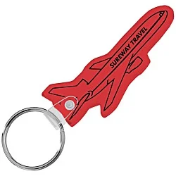 Airplane Soft Keychain - Translucent