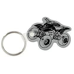 Four Wheeler Soft Keychain - Opaque