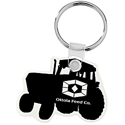 Tractor Soft Keychain - Opaque