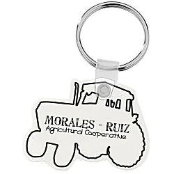 Tractor Soft Keychain - Opaque