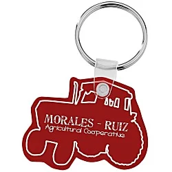 Tractor Soft Keychain - Opaque