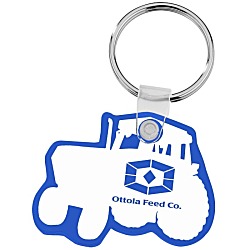 Tractor Soft Keychain - Opaque