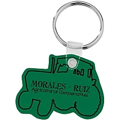 Tractor Soft Keychain - Opaque