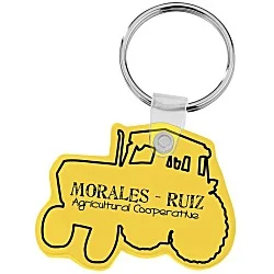 Tractor Soft Keychain - Opaque