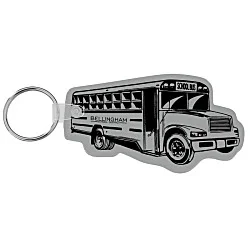 School Bus Soft Keychain - Opaque