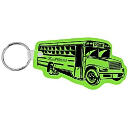 School Bus Soft Keychain - Translucent