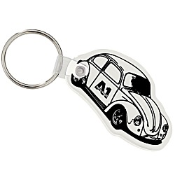 VW Bug Soft Keychain - Opaque