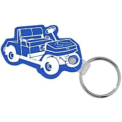 Golf Cart Soft Keychain - Opaque