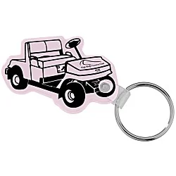 Golf Cart Soft Keychain - Opaque