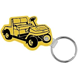 Golf Cart Soft Keychain - Opaque