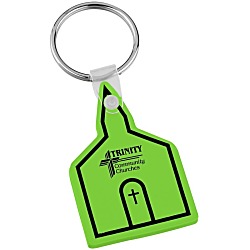 Church Soft Keychain - Translucent