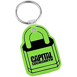 Lock Soft Keychain - Translucent