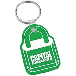 Lock Soft Keychain - Translucent