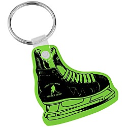 Hockey Skate Soft Keychain - Translucent
