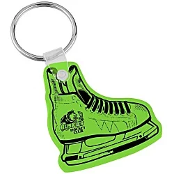 Hockey Skate Soft Keychain - Translucent