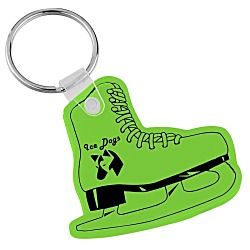 Figure Skate Soft Keychain - Translucent