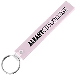 Long Rectangle Soft Keychain - Opaque
