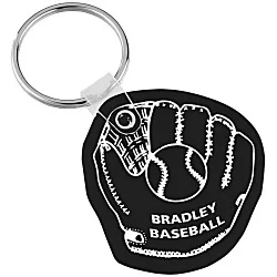Baseball Mitt Soft Keychain - Opaque