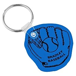 Baseball Mitt Soft Keychain - Translucent